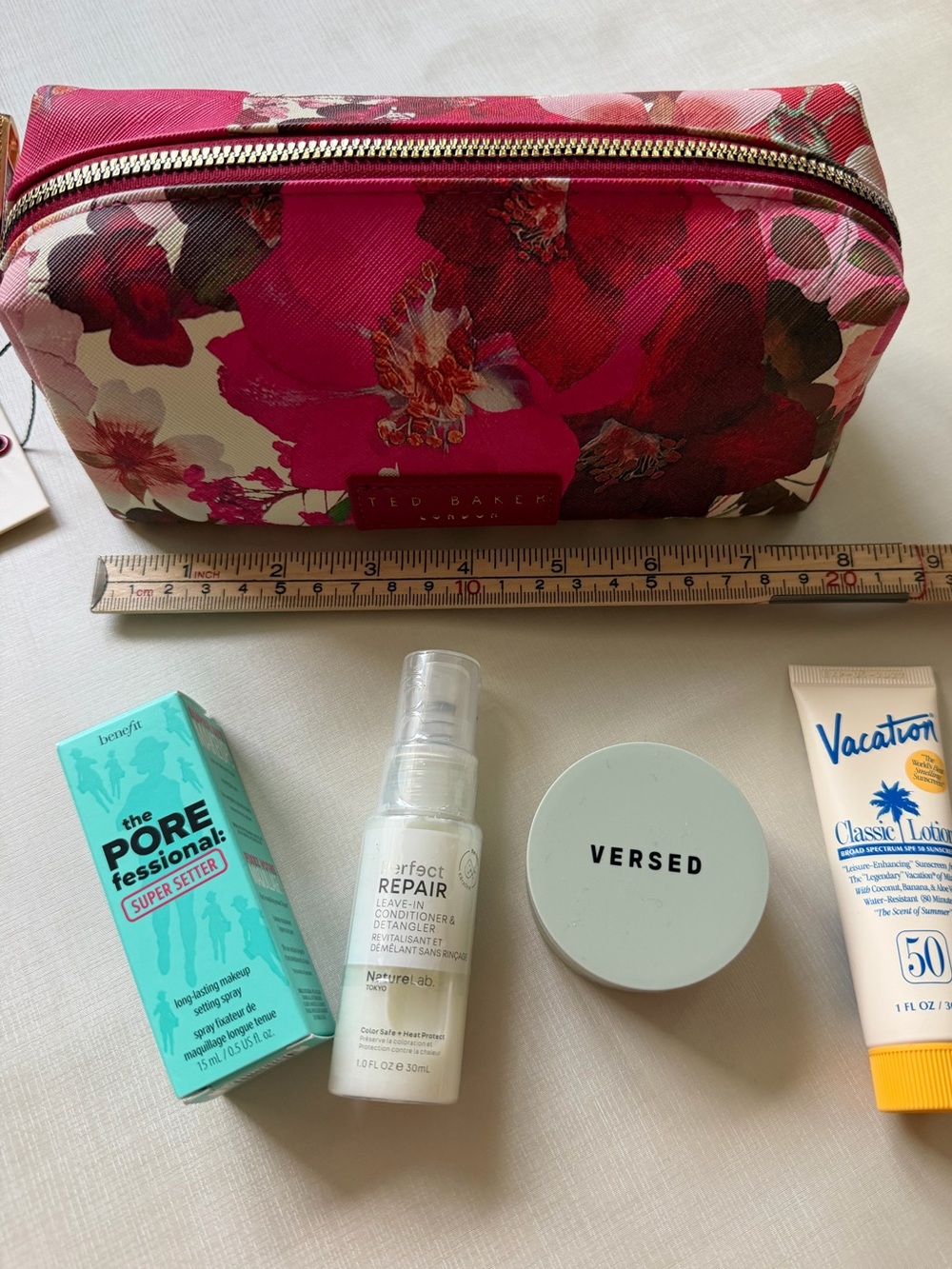 🔥Beauty Bundle - TED BAKER LONDON Cosmetic Pouch + 4 Beauty Products. Brand New. - Picture 11 of 14